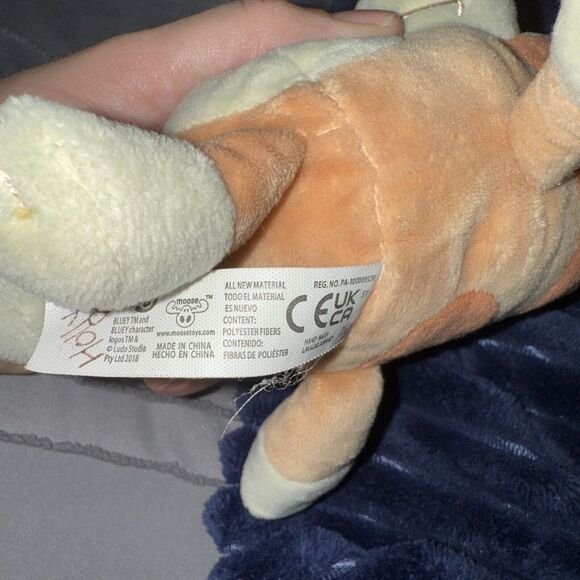 Bluey And Bingo (and Friends)  Soft Toy Plush Genuine Moose Brand - Picture 4 of 5